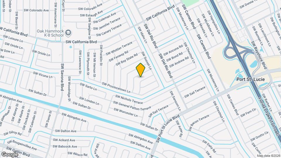 843 SW Andrew Rd Mapa y Detalles de la Ubicación