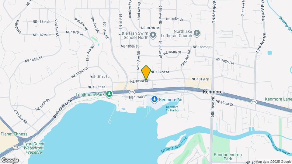 6219 NE 181st St, Unit Condo Mapa y Detalles de la Ubicación