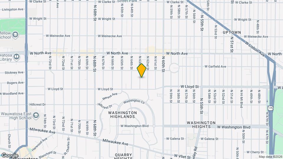 2144 N 63rd St Mapa y Detalles de la Ubicación