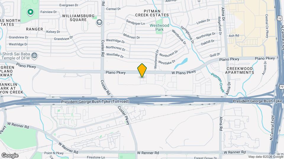 605 Friendswood Dr Map and Location Details