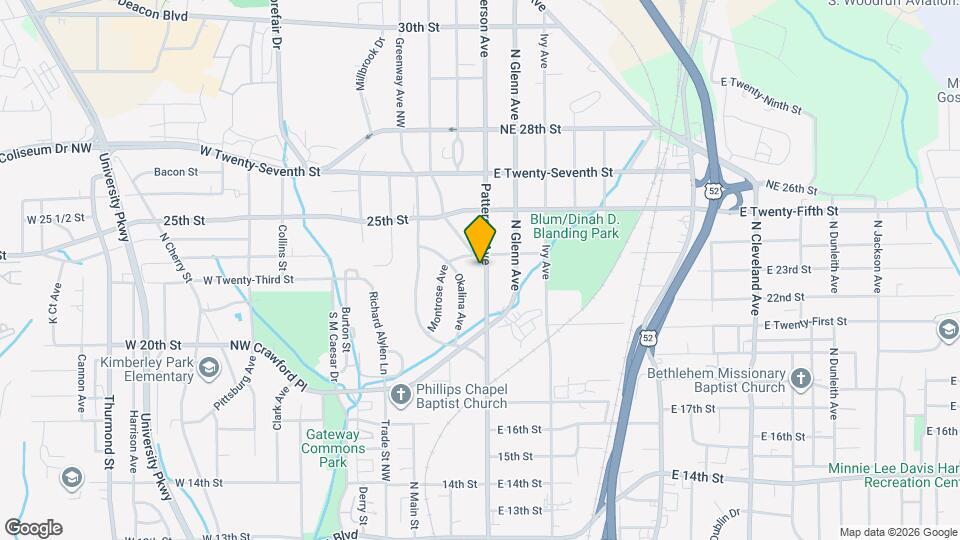 2354 N Patterson Ave Map and Location Details