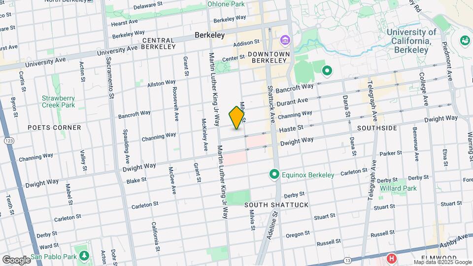 1935 Haste St Mapa y Detalles de la Ubicación