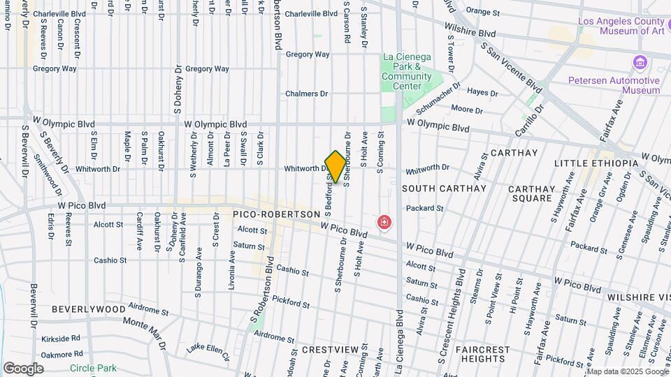 1132 S Bedford St Map and Location Details