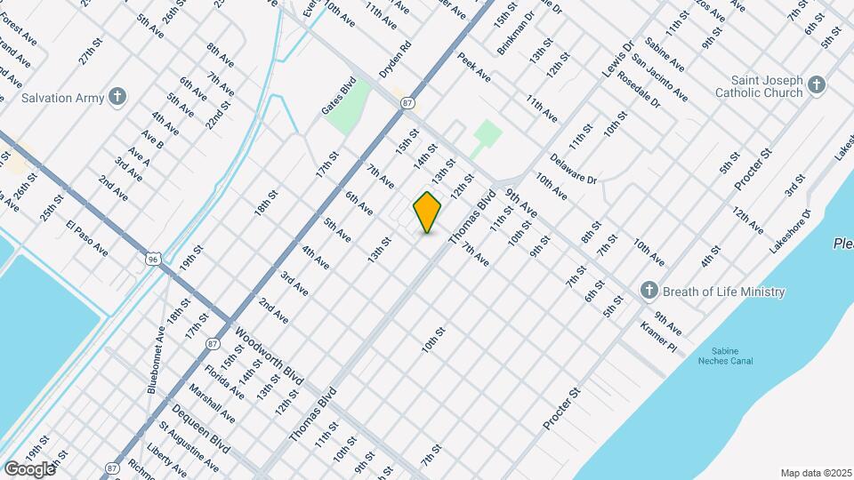 3418 12th St Mapa y Detalles de la Ubicación
