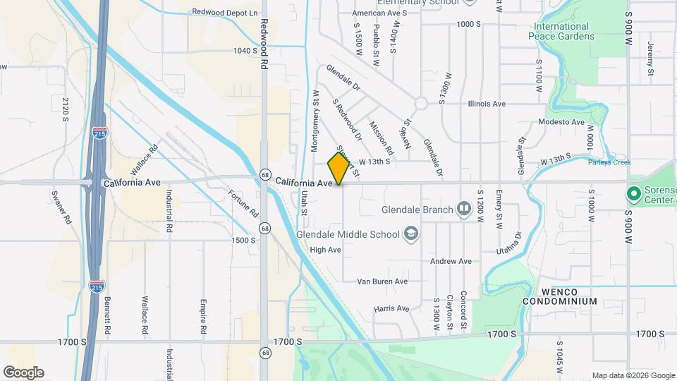 1336 S Cheyenne St Map and Location Details