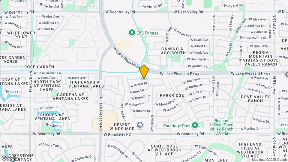 20847 N 99th Ln Mapa y Detalles de la Ubicación