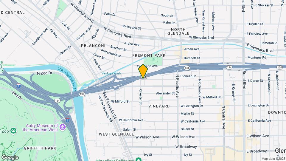666 Pioneer Dr. Map and Location Details