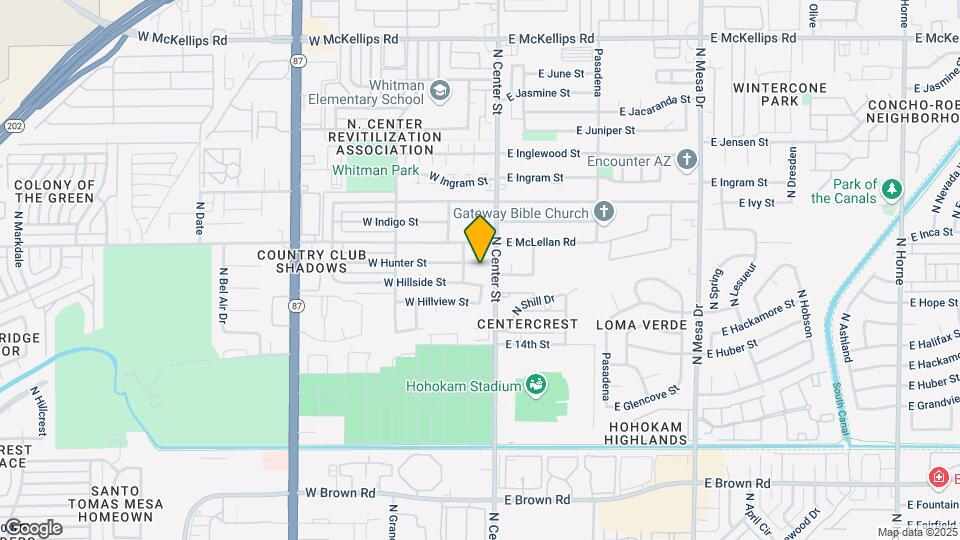 23 W Hunter Cir Map and Location Details