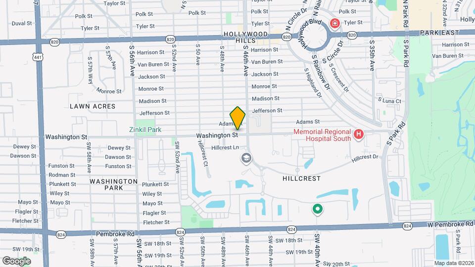 Hillcrest Country Club Apts Map and Location Details