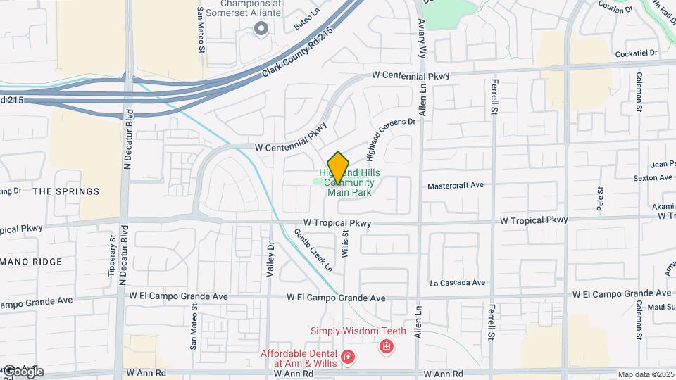 6050 Highland Gardens Dr Map and Location Details