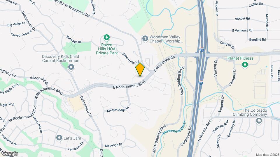 330 E Rockrimmon Blvd Map and Location Details