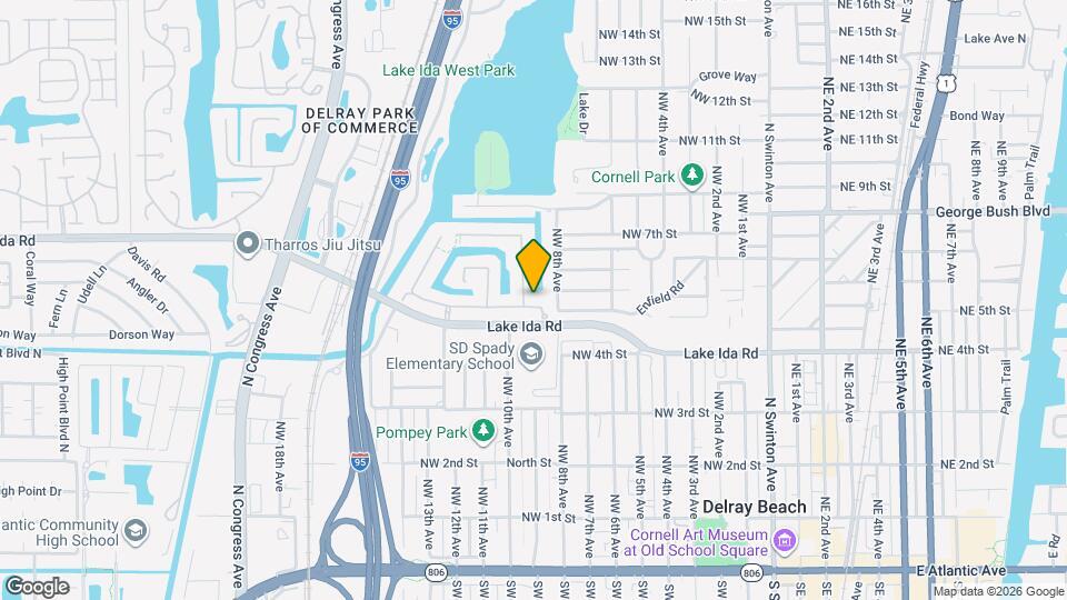 981 Delray Lakes Dr Map and Location Details