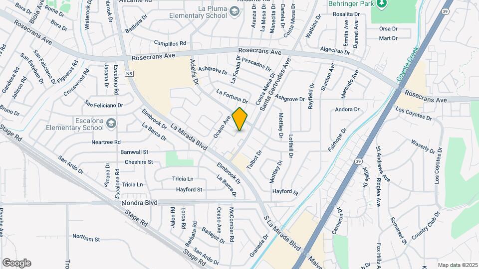 15237 Santa Gertrudes Ave Map and Location Details