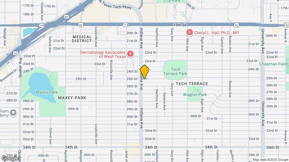 3319 25th St Mapa y Detalles de la Ubicación