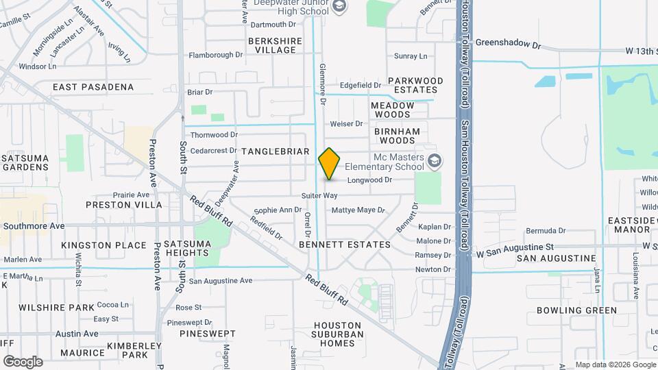 3502 Longwood Dr Map and Location Details