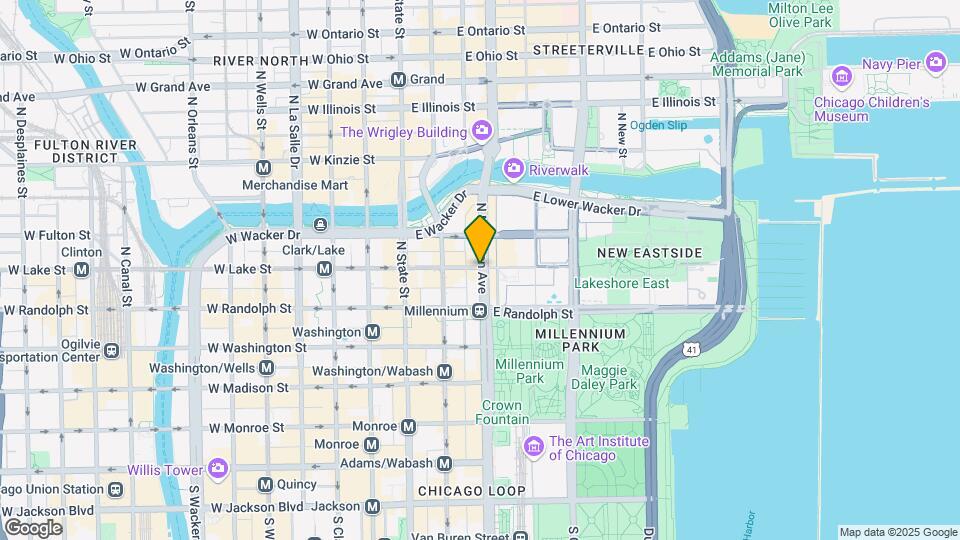 53 E Lake St Map and Location Details