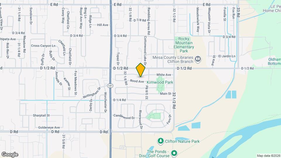 3224 Rood Ave, Unit #1 Map and Location Details