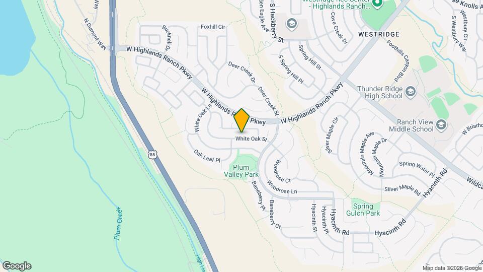 3143 White Oak St Map and Location Details