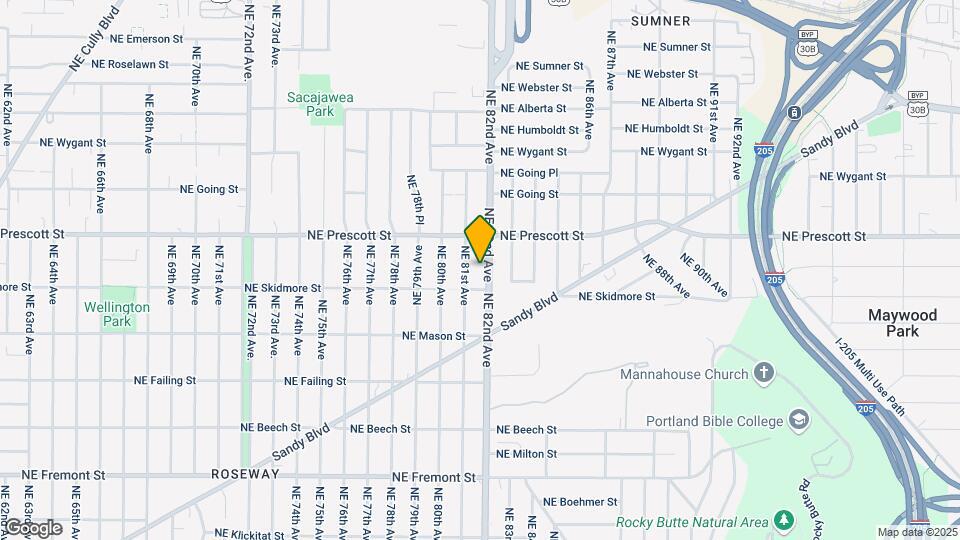 4351-4351 NE 82nd Ave Mapa y Detalles de la Ubicación