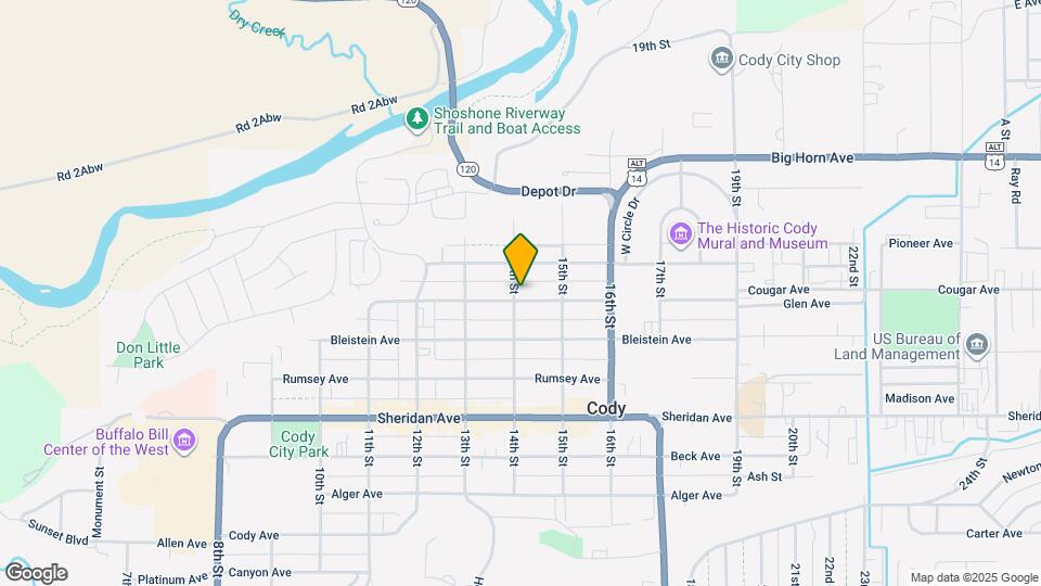 1401 Salsbury Ave Map and Location Details
