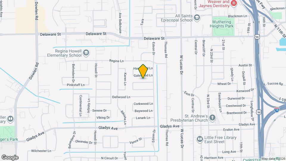 4690 Fieldwood Ln Map and Location Details