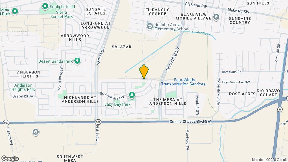 9005 Hidden Spring Ave SW Map and Location Details