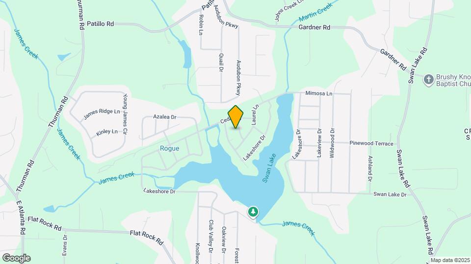 105 Woodridge Dr Map and Location Details