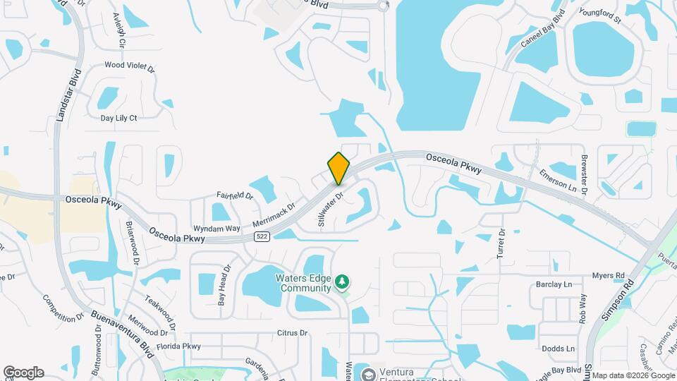 2976 Stillwater Dr Map and Location Details