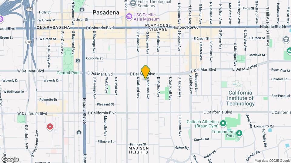 355 S Madison Ave, Unit 215 Map and Location Details