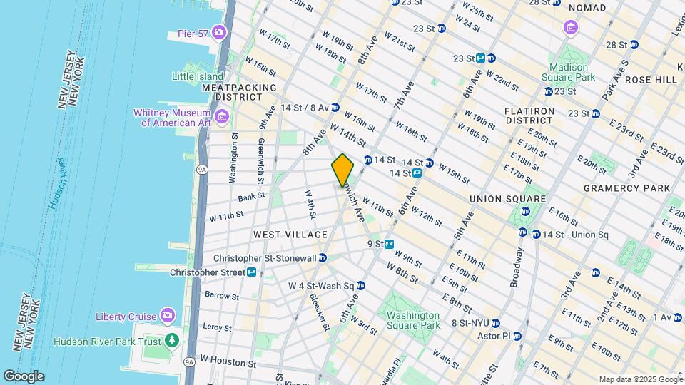 207-209 W 11th St, Unit 1C Map and Location Details