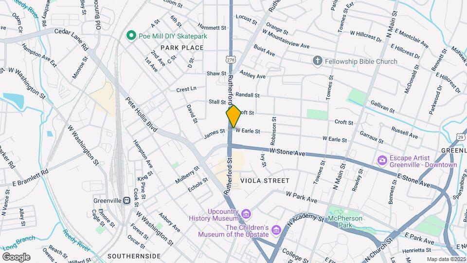 312 Rutherford St Mapa y Detalles de la Ubicación