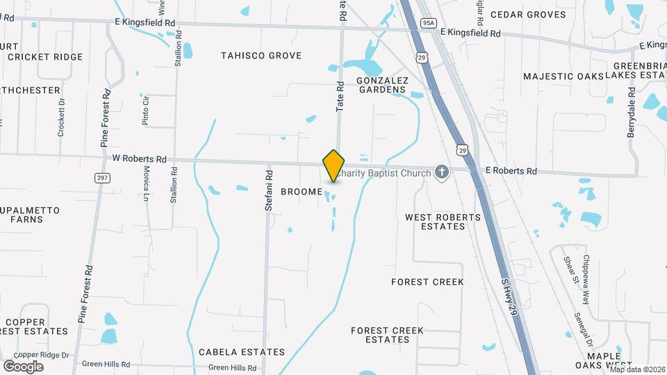 1381 W Roberts Rd Mapa y Detalles de la Ubicación