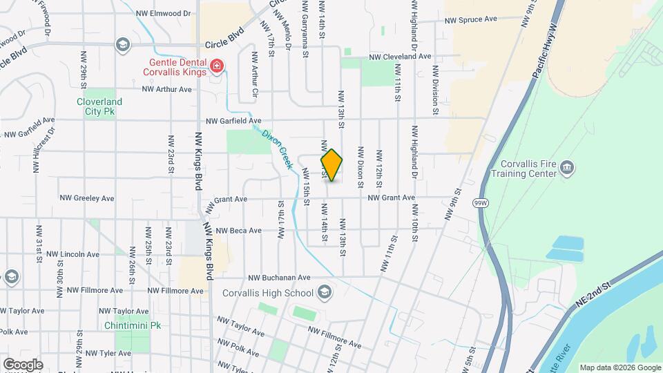 1415 NW 14th St Map and Location Details