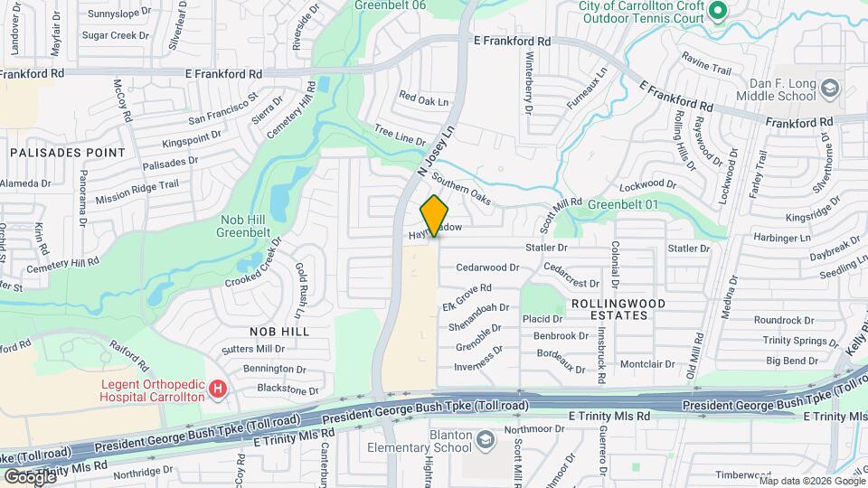 2829 Arcadia Ln Map and Location Details