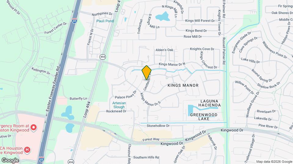 26887 Castlecliff Ln Map and Location Details