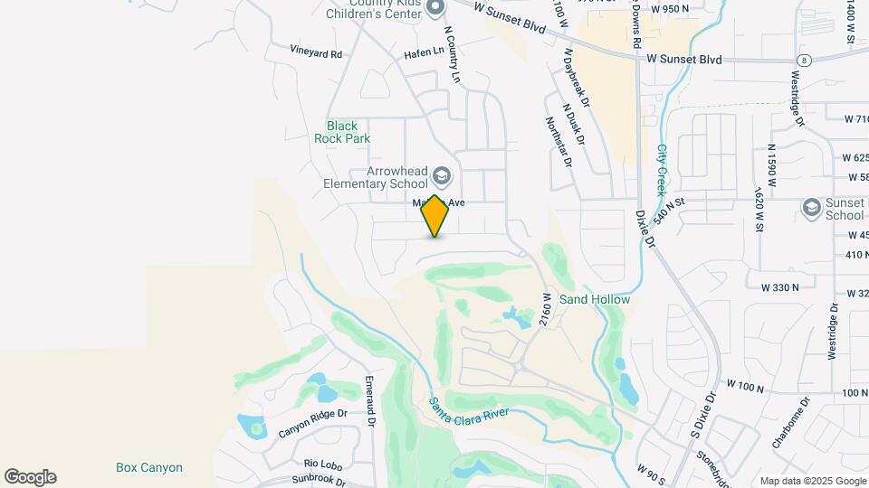 2365 W Zinfandel Dr Map and Location Details
