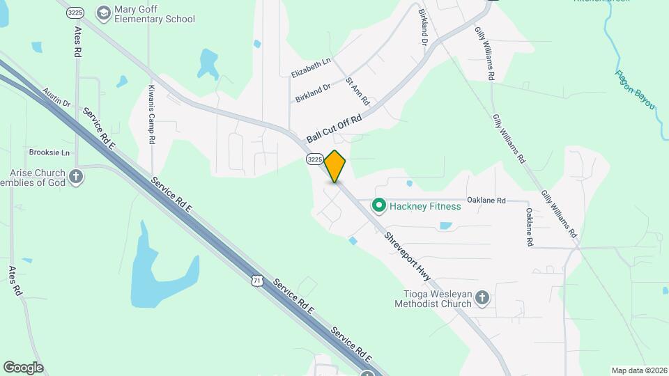 6105 Shreveport Hwy Map and Location Details