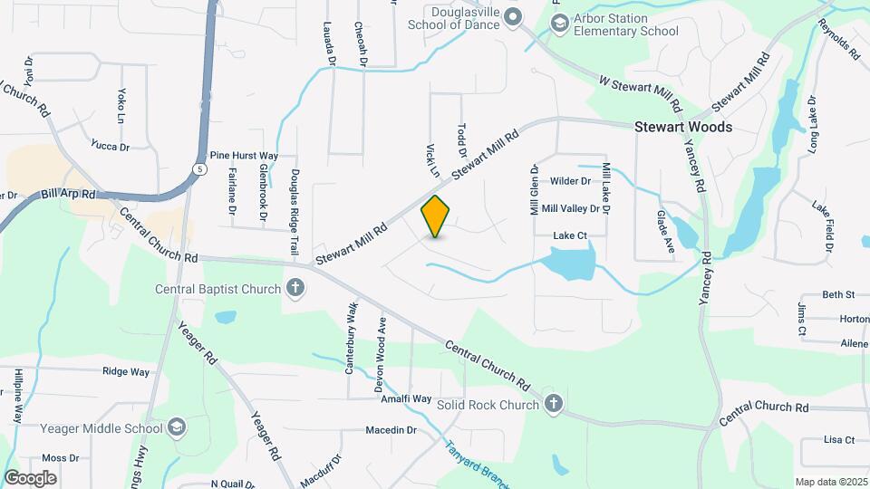 3790 Sugar Creek Dr Map and Location Details