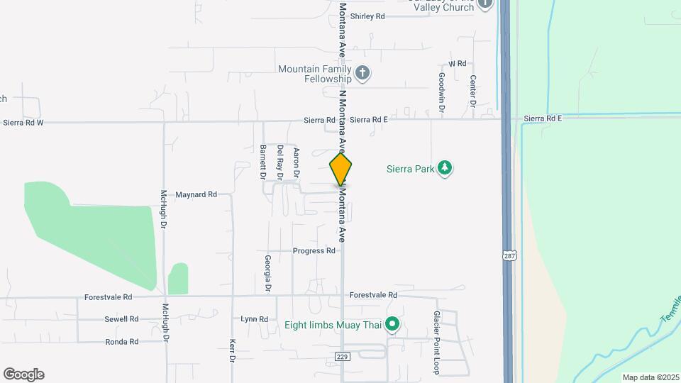 5820 N Montana Ave Map and Location Details