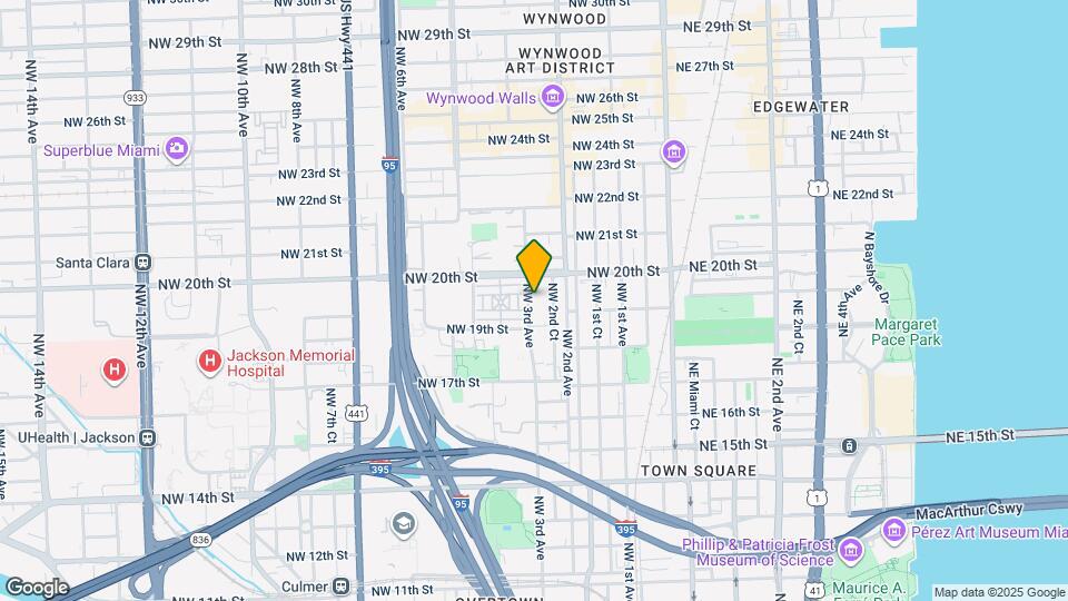 1945 NW 3rd Ave, Unit B28 Map and Location Details