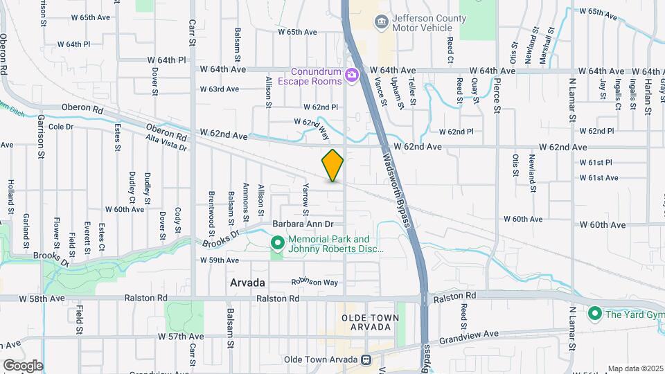 7615-7645 W 61st Ave Map and Location Details