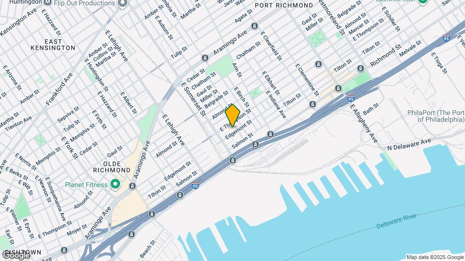 2832 Edgemont St Map and Location Details