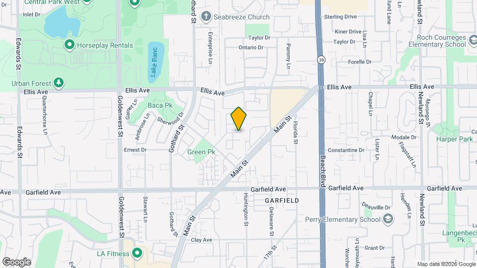 7666 Park Bay Dr Map and Location Details