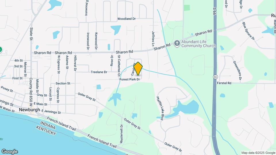 624 Forest Park Dr Map and Location Details