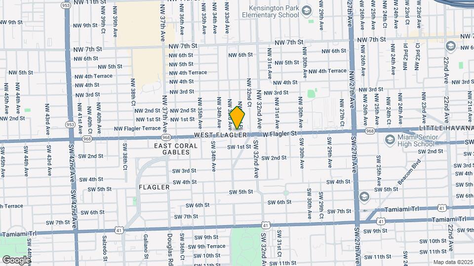 3255 W Flagler St Mapa y Detalles de la Ubicación