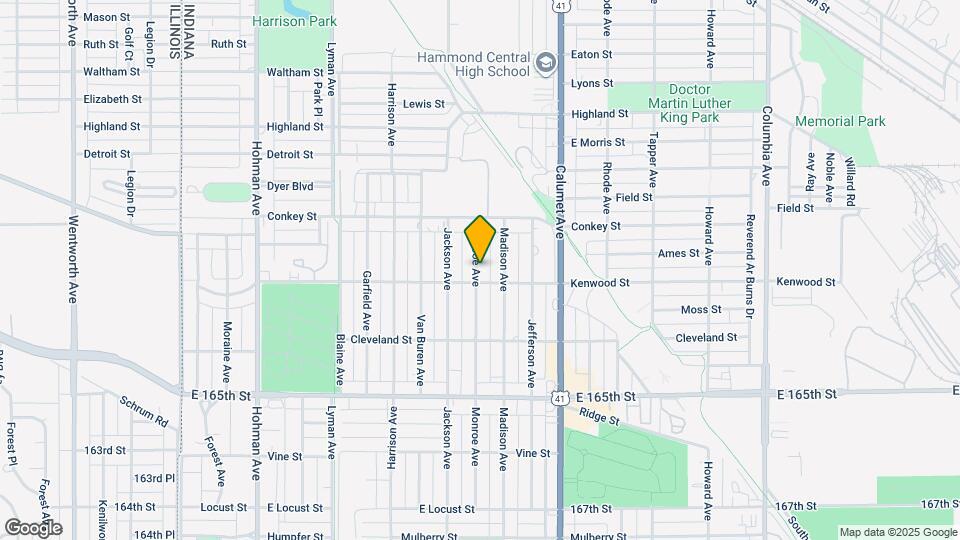 6247 Monroe Ave Mapa y Detalles de la Ubicación