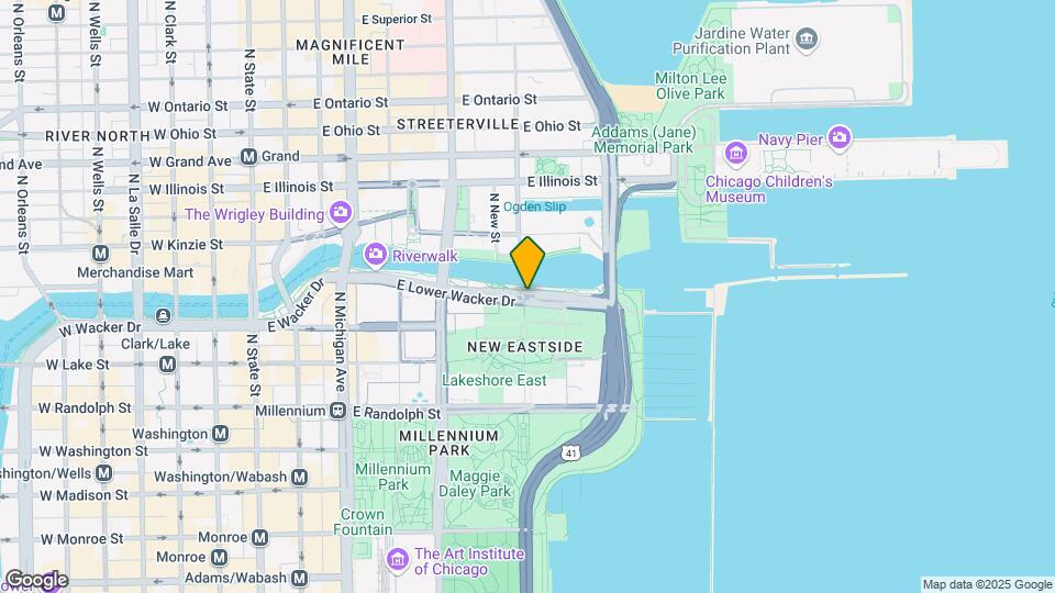 375 E Wacker Dr-Unit -375 E Wacker Map and Location Details