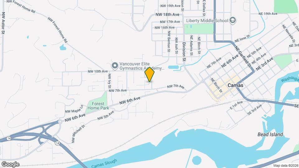 543 NW 8th Ave Map and Location Details