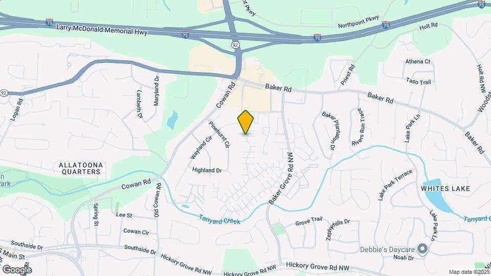 270 Windcroft Ln NW Map and Location Details