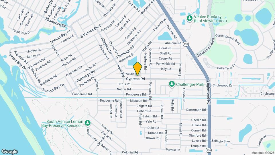 664 Cypress Rd Map and Location Details